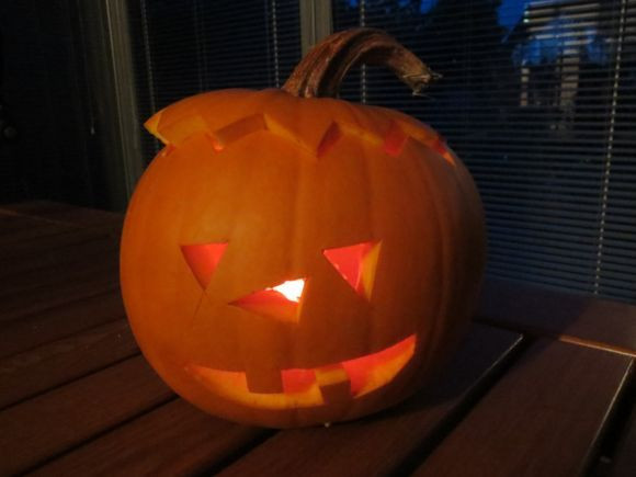 Prodej dýní na Halloween