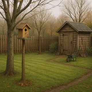 Poslední podzimní hnojení trávy